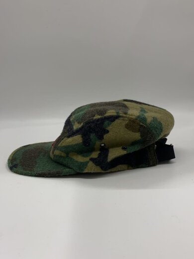 商品画像：17AW Camo Wool Camp Cap カモウール キャンプキャップ/GRN 2