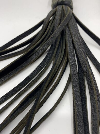 商品画像：amarillo アマリージョ Twin Tassels ツインタッセル レザー/BLK 4