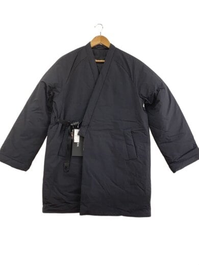 Plimaloft KIMONO COLLAR COAT/4/BLK/806021A-4
