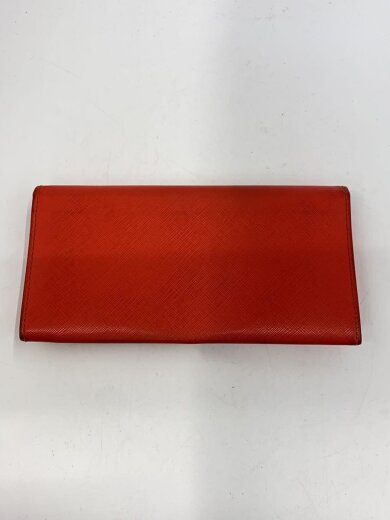 商品画像：ガンチーニ 長財布/レザー/RED 2