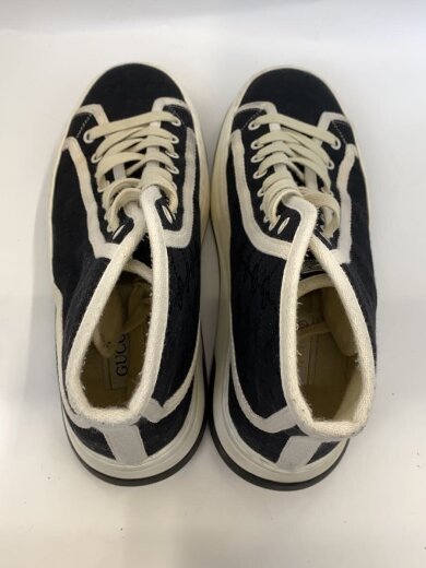 商品画像：Tennis 1977 GGキャンバスハイカットスニーカー/UK7/BLK 3