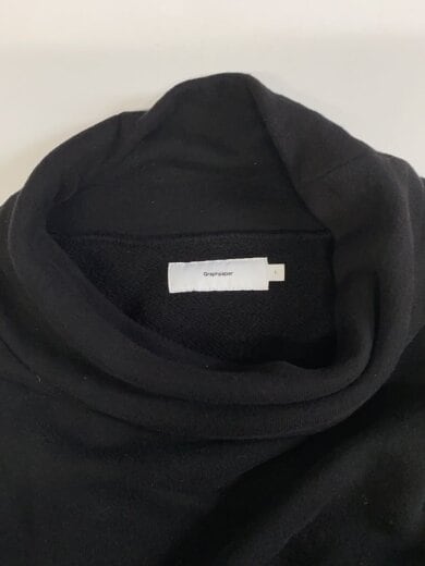 商品画像：x LOOPWHEELER ハイネックスウェット/1/BLK/GU233-70264B 4