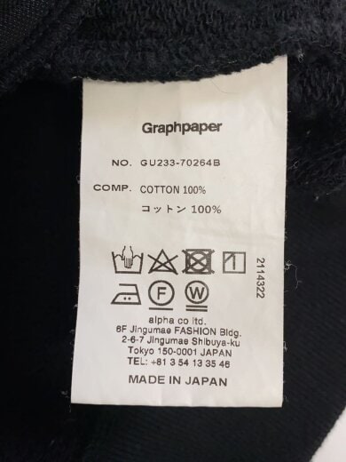 商品画像：x LOOPWHEELER ハイネックスウェット/1/BLK/GU233-70264B 6