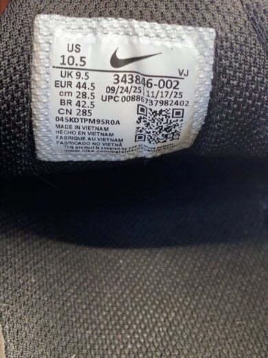 商品画像：AIR MAX TORCH 4/エアマックストーチ/ブラック/343846-002/28.5cm/BLK 5