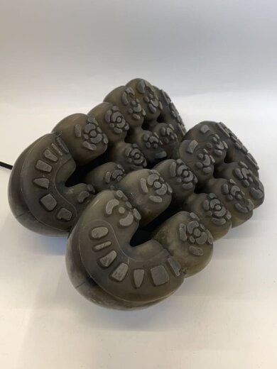 商品画像：jwelry/エアボリュームローカットスニーカー/25cm/BLK 4