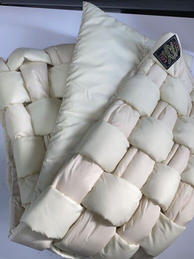 商品画像：NYLON KEEL WEAVING SCARF/CRM 7