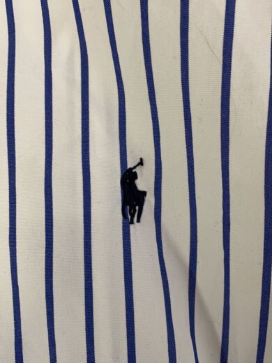 商品画像：ジップアップブルゾン/L/WHT/ストライプ// 4