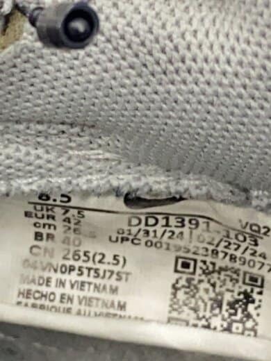 商品画像：DUNK LOW_ダンク ロー/26.5cm/GRY 5