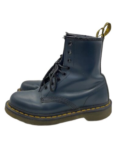 商品画像：8ホール/レースアップブーツ/UK4/NVY/レザー 1