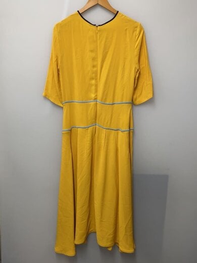 商品画像：半袖ワンピース/アセテートシルク/YLW/P19ABMA0141A3TA089// 2