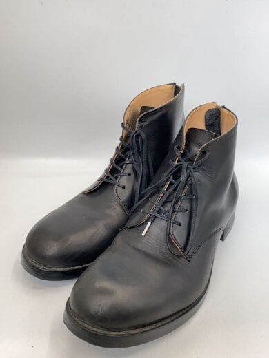 商品画像：Iru/レースアップブーツ/25.5cm/BLK/レザー 2