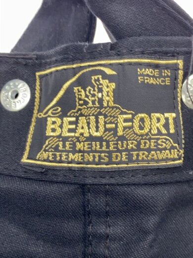 商品画像：オーバーオール/50s/フランス製/デッドストック/コットン/BLK/無地 4