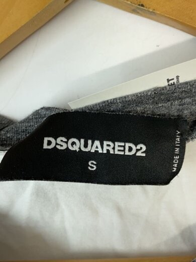 商品画像：ダメージ加工ラグランTシャツ/S/コットン/WHT/s71gd0657/ヘザーグレー// 4