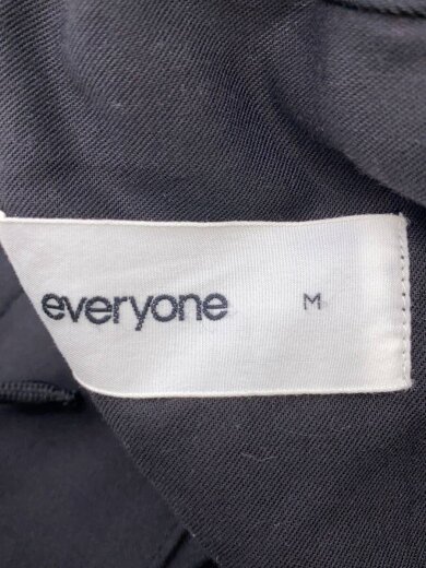 商品画像：ボトム/M/POLYESTER TWILL EASY SLACKS/BLK/無地/EV24-PT14 4