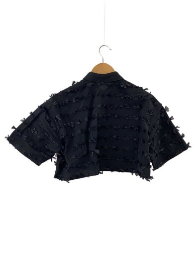 商品画像：CHARMING RIBBON LIKE SHORT SHIRT/S/コットン/BLK/02410480380 2