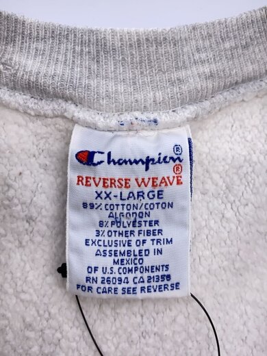 商品画像：REVERSE WEAVE/メキシコ製/スウェット/XXL/コットン/GRY// 3