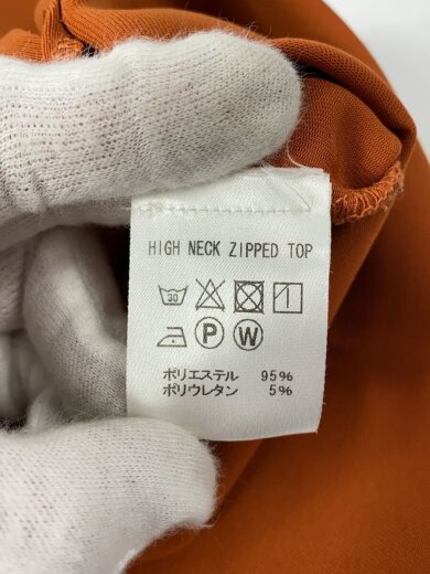 商品画像：トップス/M/ポリエステル/ORN/HIGH NECK ZIPPED TOP 5