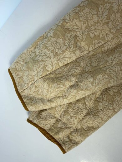 商品画像：チェスターコート/36/ポリエステル/BEG/花柄/12020010/ジャガードキルティング 5