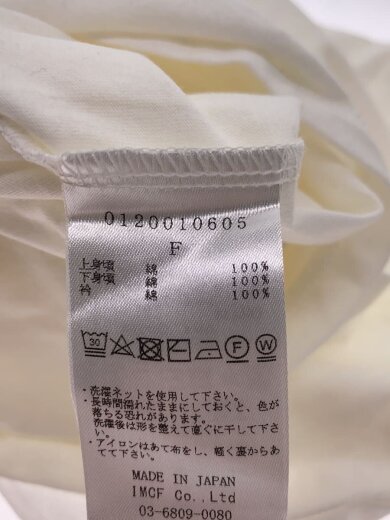 商品画像：Layered Crash Long Tee/長袖Tシャツ/FREE/コットン/WHT/012001060500// 4