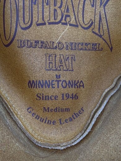 商品画像：THE OUTBACK BUFFALO NICKEL HAT/ハット/--/レザー/BRW/メンズ 6