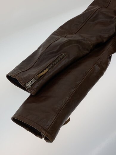 商品画像：レザージャケット・ブルゾン/3L/馬革/BRW 5