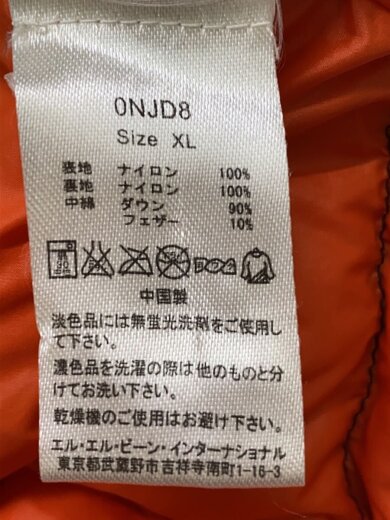 商品画像：ダウンジャケット/XL/ナイロン/BLK/ONJD8 4