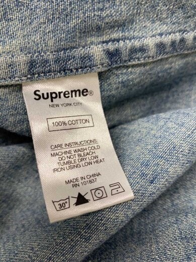 商品画像：INVERT DENIM /半袖シャツ/M/コットン/IDG/無地// 4