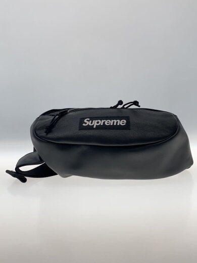 商品画像：Leather Waist Bag/ウエストバッグ/牛革/BLK// 4