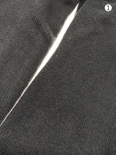 商品画像：Maglia Cardigan//カーディガン(厚手)/L/コットン/BLK/無地/7415508B6// 7