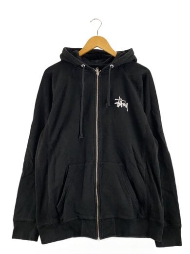 商品画像：折れクラウン/ジップパーカー/XL/コットン/BLK// 1