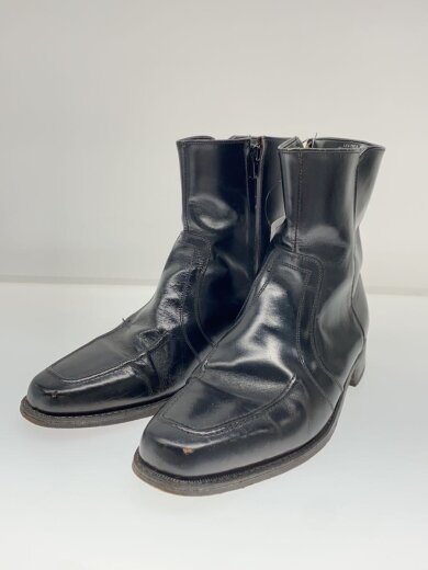 商品画像：USA製/サイドジップ/ブーツ/US9.5/BLK/レザー// 2