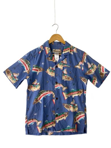 商品画像：アロハシャツ/XS/コットン/BLU/52573// 1