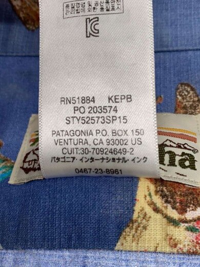 商品画像：アロハシャツ/XS/コットン/BLU/52573// 4