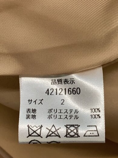 商品画像：コート/2/ポリエステル/BEG/無地// 5