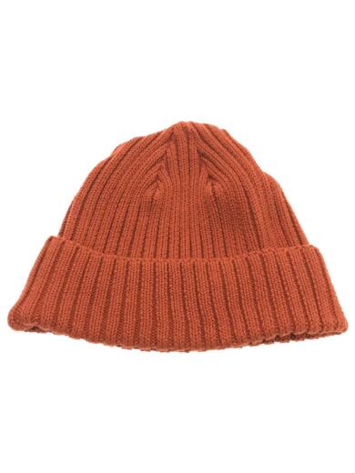 画像：JOE McCOYCOTTON BRONSON KNIT CAP/ORN/無地/MA210141