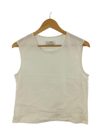 画像：Maison Margielaノースリーブカットソー/42/コットン/WHT1