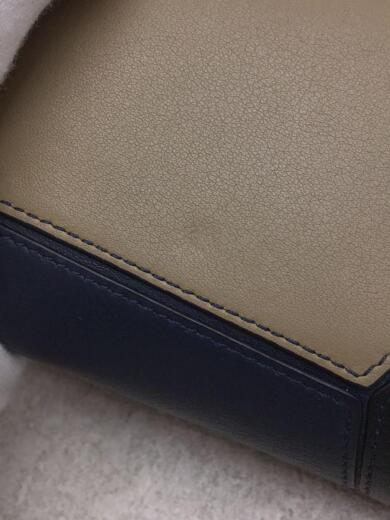 画像：LOEWE長財布/レザー/BLK/レディース/表面凹み/内側シワ有/保存袋8