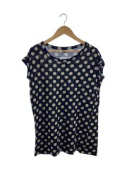 ノースリーブカットソー/2/コットン/BLK/ドット