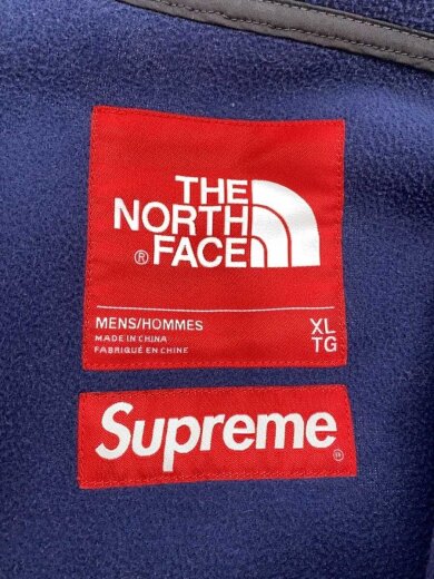 商品画像：21aw/Bleached Denim Print Fleecejacket/XL/総柄 3