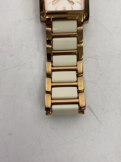 商品画像：クォーツ腕時計/アナログ/WHT/GLD/MK-4274 5