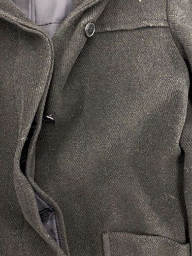 商品画像：コート/--/ウール/BLK/FNF70-909/擦れ/繊維付着有/糸飛び// 8