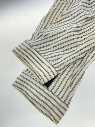 商品画像：ジャケット/1/コットン/WHT/ストライプ/襟回り薄汚れ/18SS 5