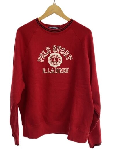 商品画像：スウェット/XL/コットン/RED 1