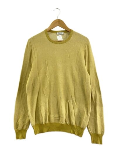 商品画像：ニット・セーター(薄手)/--/コットン/YLW 1