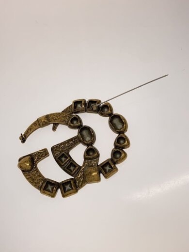 画像：GUCCIブローチ/--/カラーストーン/マルチカラー/レディース/GGマーモント5