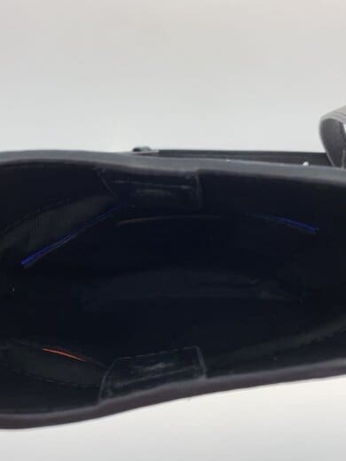 商品画像：ショルダーバッグ/レザー/BLK/無地/APU041 6