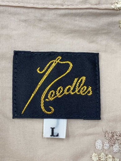 商品画像：半袖シャツ/M/コットン/BEG/CABANA SHIRT PLANT-EMB 3