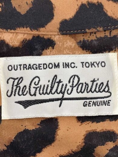 商品画像：長袖シャツ/M/レーヨン/BRW/アニマル 3