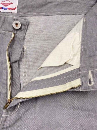 商品画像：ショートパンツ/M/デニム/GRY/×POST OVERALLS 3
