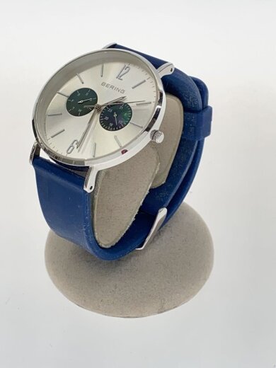 商品画像：クォーツ腕時計/アナログ/SLV/BLU/1424-009 2